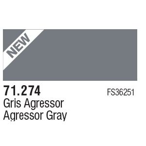 Vallejo 71274 - Agressor Gray 17ml