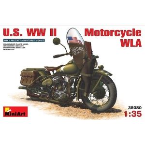 MiniArt 35080 - U.S. WW II Motorcycle WLA
