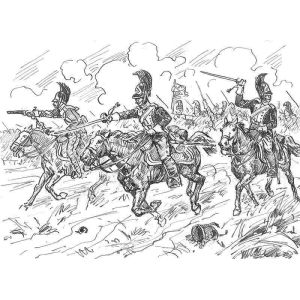 Zvezda 6811 - Russian Dragons (Napoleonic Wars)