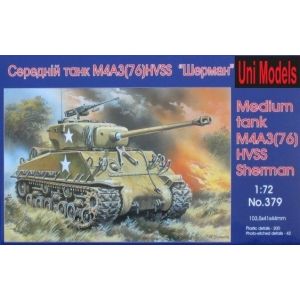 Uni Models 379 - Czołg średni M4(105) HVSS Sherman