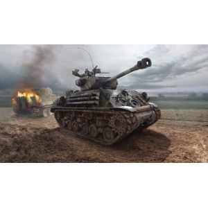 Italeri 6529 -  M4A3E8 Sherman "Fury"