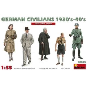 MiniArt 38015 - GERMAN CIVILIANS 1930’s-1940’s