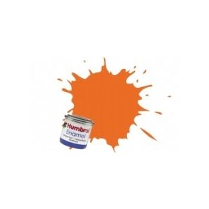 Humbrol 046 - Orange Matt - 14ml Enamel Paint