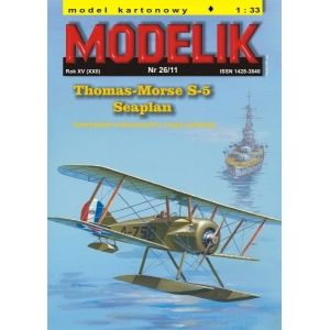 Modelik 1126 - Thomas-Morse S-5 Seaplan