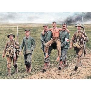 Master Box LTD 35158 - British and German soldiers, Somme Battle, 1916