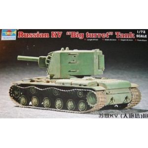 Trumpeter 07236 - Soviet KV “Big turret” tank