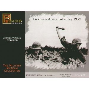 Pegasus Hobbies 7499 - WWII German Army Infantry 1939 # 7499