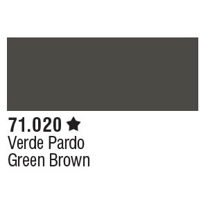 Vallejo 71020 - Green Brown 17ml