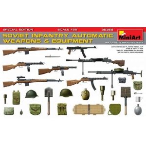 MiniArt 35268 - Soviet Infantry Automatic weapons & equipment