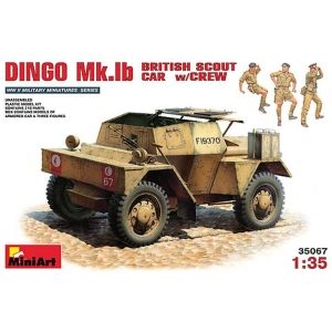 MiniArt 35067 - DINGO Mk.1b BRITISH SCOUT CAR w/CREW