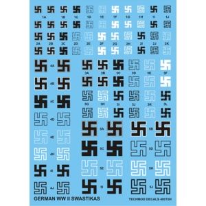 Techmod 48015 - German WWII Swastikas