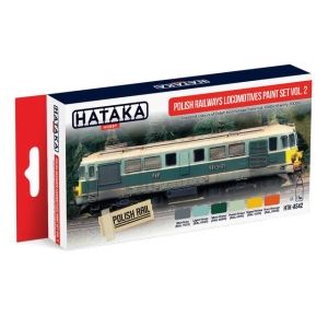 Hataka Hobby HTK-AS42 - Polish Railways locomotives paint set vol. 2