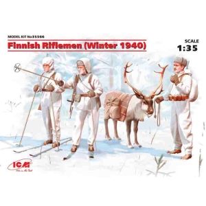 ICM 35566 - Finnish Riflemen (Winter 1940) (4 figures)