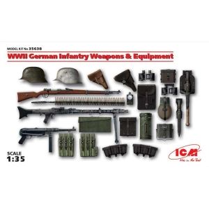 ICM 35638 - WWII German Infantry Weapons and Equipment