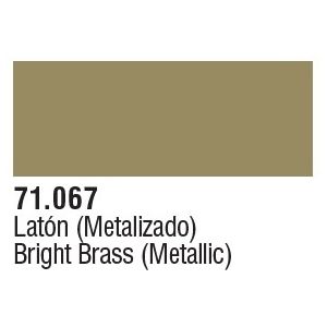 Vallejo 71067 - Bright Brass (Metallic) 17ml