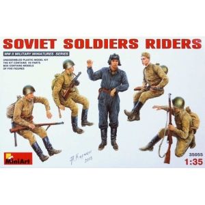 MiniArt 35055 - SOVIET SOLDIERS RIDERS
