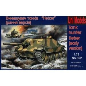 Uni Models 352 - Niszczyciel czołgów "Hetzer" (wersja wczesna)