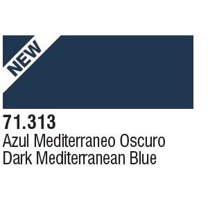 Vallejo 71313 - Dark Mediterranean Blue 17ml