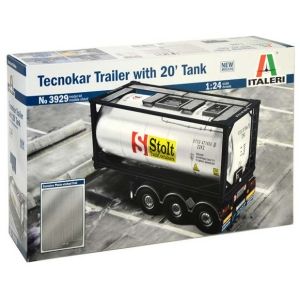 Italeri 3929 - Tecnokar trailer with 20' tank