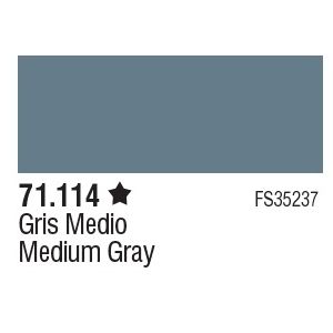Vallejo 71114 - Medium Gray 17ml