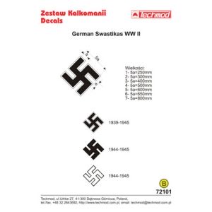 Techmod 72101 - German WWII Swastikas