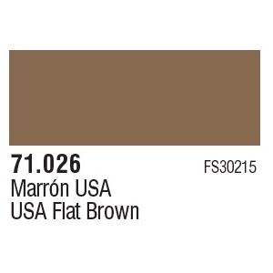 Vallejo 71026 - USA Flat Brown 17ml