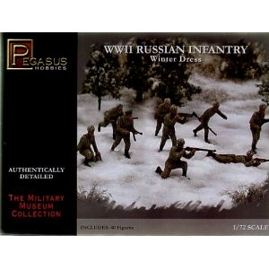 Pegasus Hobbies 7269 - WWII Russian Infantry Winter Dress