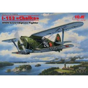 ICM 72074 - I-153 "Chaika", WWII Soviet Biplane Fighter
