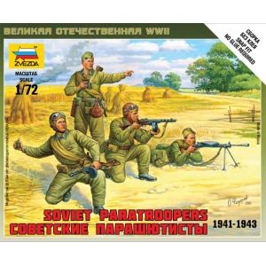 Zvezda 6138 - Soviet Paratroopers 1941-1943